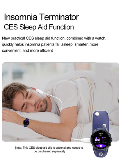 2026 New Medical Grade ECG Smart Watch Laser Treatment Accurate Measurement Blood Lipid Blood Oxygen BMI Sport Health Smartwatch