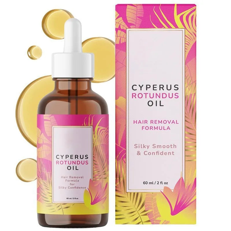 Natural Hair Inhibitor Oil – Gentle Formula For Underarm Leg & Arm Hair Slows Regrowth Leaves Silky Smooth Skin – Great Results