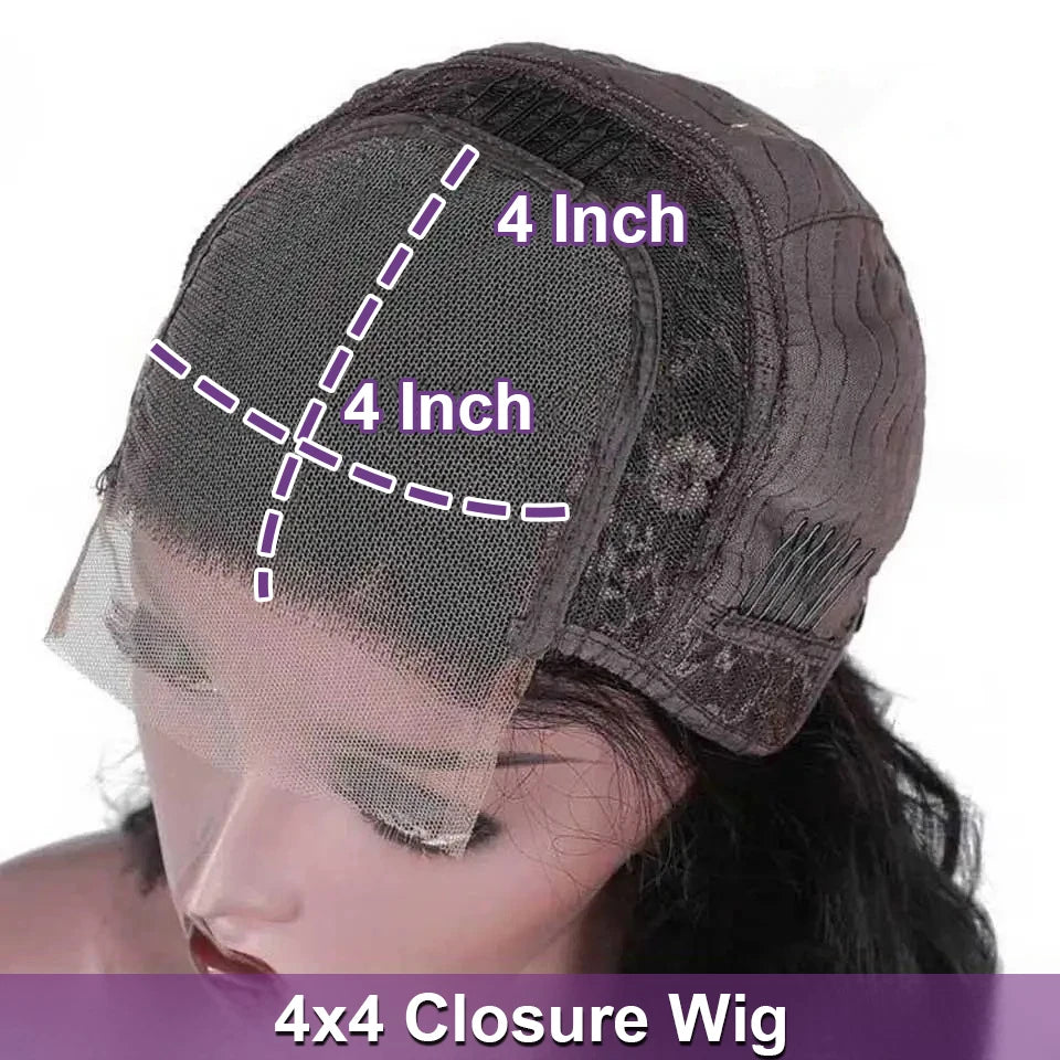 Short Bob Deep Wave Lace Frontal Wig Pre Plucked 13x4 4x4 Lace Front Wig Peruvian Curly Human Hair Bob Wigs For Women and Girls