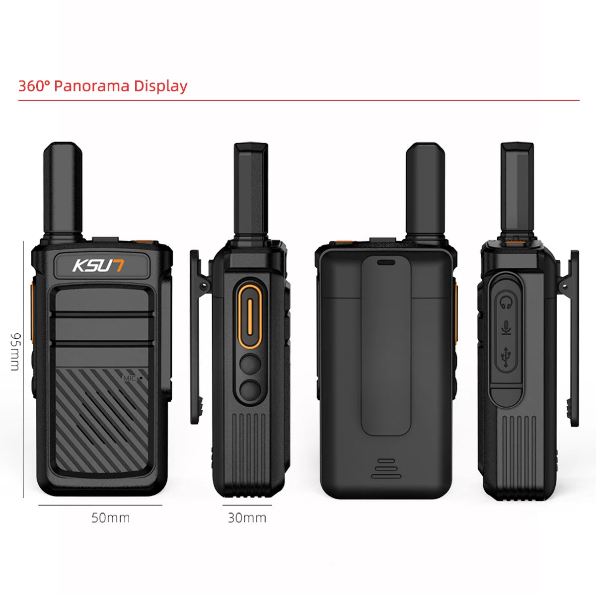 License Free Walkie Talkie 2 Pcs Wireless Copy Portable Radio Station UHF Type-C Charging Two Way Radio for Hotel Restaurant X12