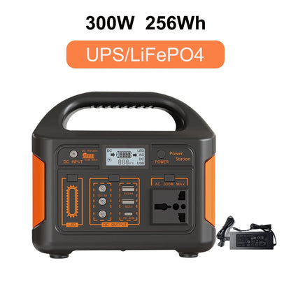 Gaiaray 300W 500W 460.8Wh Portable Power Station Solar Generator AC 110V Emergency Power Plant Power Bank for Home Camping RV