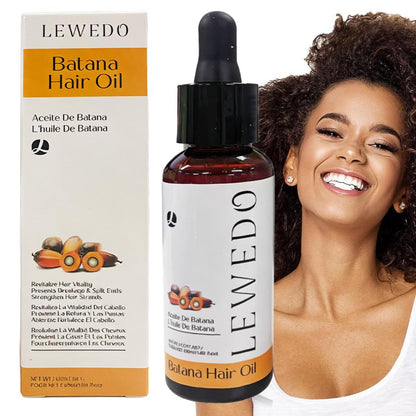 1/2PCs Natural Batana Oil For Hair Growth Pure Batana Oil Hair Shine Strengthen For Women Prevent Hair Loss Eliminate Split Ends
