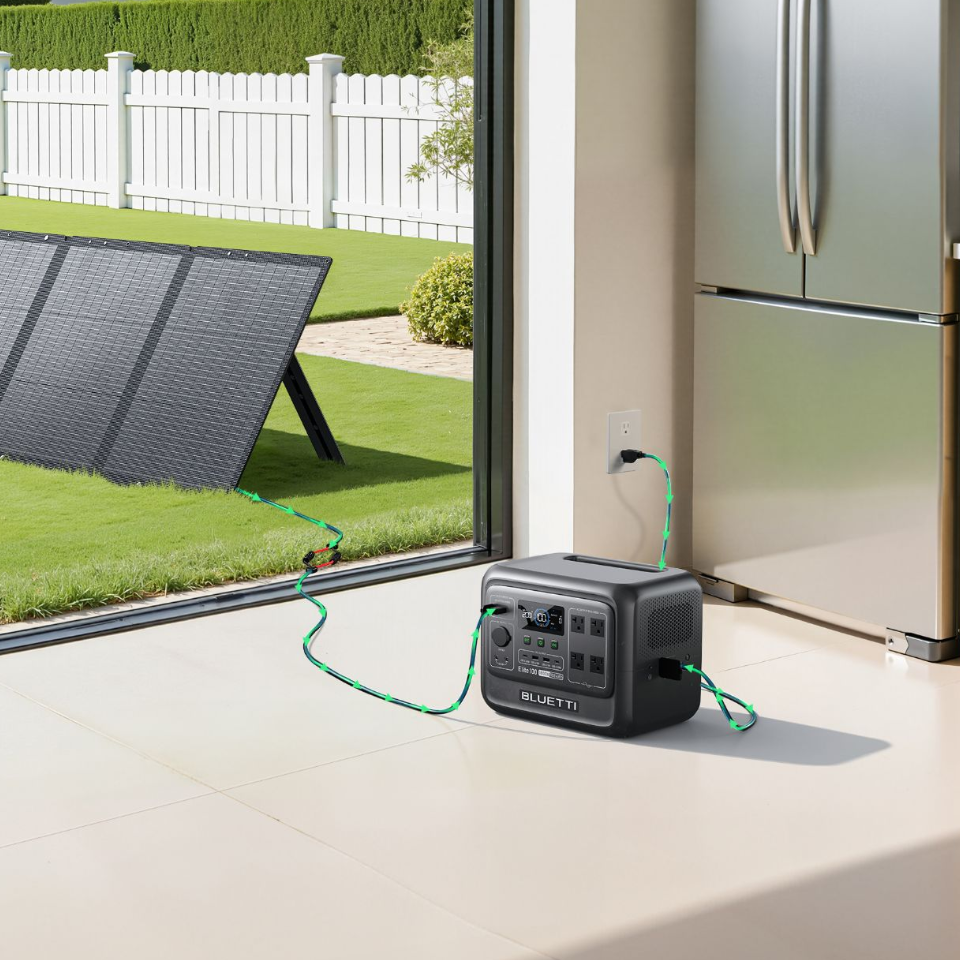 BLUETTI Elite 100 V2 Bio-based Portable Power Station 1800W 1024Wh LFP Battery Backup High Capacity For Camping Home Emergency