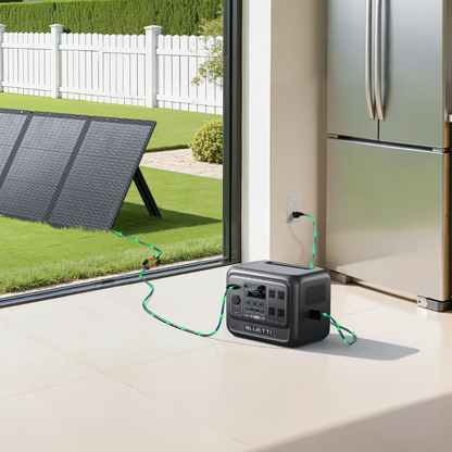 BLUETTI Elite 100 V2 Bio-based Portable Power Station 1800W 1024Wh LFP Battery Backup High Capacity For Camping Home Emergency