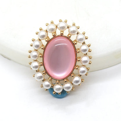 Exquisite 10pcs/set alloy metal pearl DIY jewelry accessories rhinestone crystal wedding invitation clothing artwork