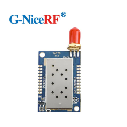 2 Sets/Pack 5 km Distance 1 W UHF Transmitter and Receiver Walkie Talkie Module SA828-U 400 MHz-480 MHz