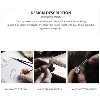 925 Sterling Silver Vintage Earrings For Women Trendy Simple Retro Earring Jewelry Prevent Allergy Party Accessories Gift