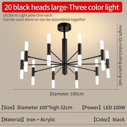 Lights For Living Room Dining Room Nordic Pendant Light Modern Ceiling Chandeliers Bedroom Decoration Lamp Gloden Light Fixrurn