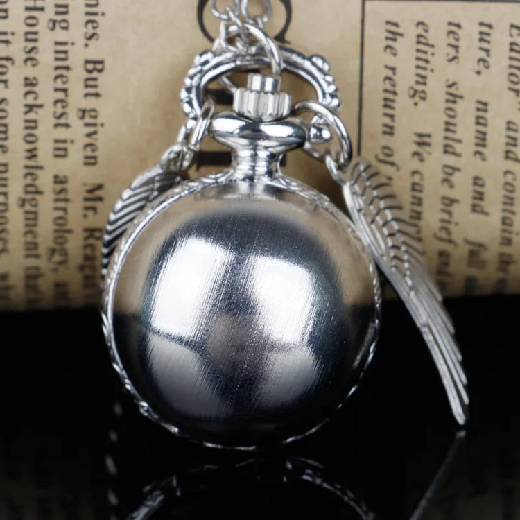 Steampunk Fashion Ball Quartz Pocket Watches With Pendant Necklace Chain Children Best Xmas Gifts