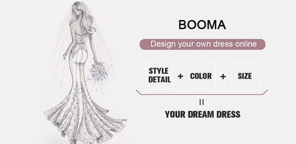 Booma Mermaid  Off The Shoulder Lace Elegant Wedding Dresses Lace Appliques Brides Gown Custom Made 2025