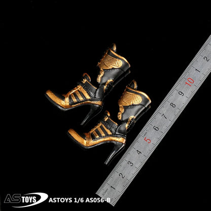ASTOYS AS056 1/6 Female High-heeled Trend Boots Solid Shoes Model for 12'' Soldier Action Figure Body