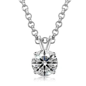 Special Price 3-15CT Moissanite Pendant Necklace With Certificate For Women Original Real 925 Silver Solitaire Wedding Jewelry