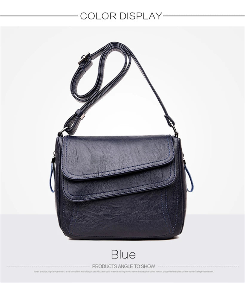 Luxury Designer Handbag High Quality Soft Leather Purses And Handbags Casual Shoulder Messenger Bags for Women 2022 New Sac