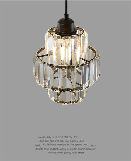 Modern Pendant Lights Luxury Led Crystal Ceiling Lamp Nordic Design Chandelier Bedroom Dining Room Table Kitchen Island Decor