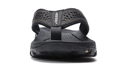 Summer Outside PU Leather Mens Flip Flops Slippers Outdoor Beach Shoes Flip Flop Plus Big Size 49 50 51 52 Hot Sale Dropshipping