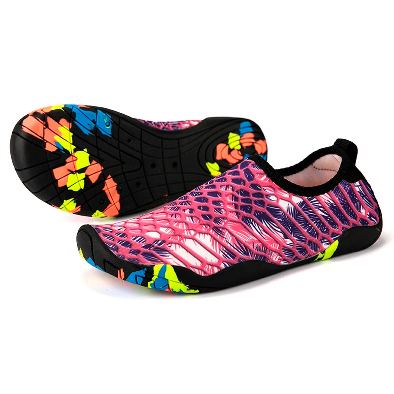 Unisex Shoes Swimming Water Yog Women Men Barefoot Outdoor Beach Sandals Upstream Aqua Shoes Nonslip River Sea Diving Sneakers