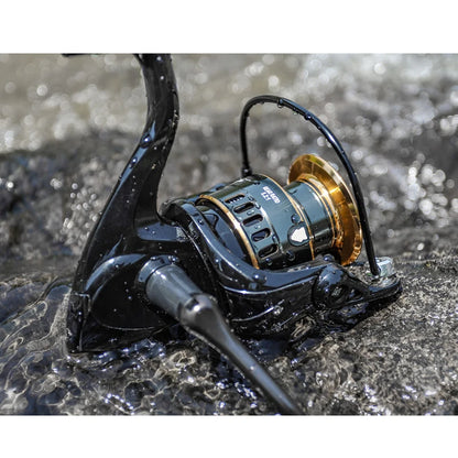 LINNHUE 2020 New Fishing Reel HE1000-7000 Max Drag 10kg Reel Fishing 5.2:1 High Speed Metal Spool Spinning Reel Saltwater Reel