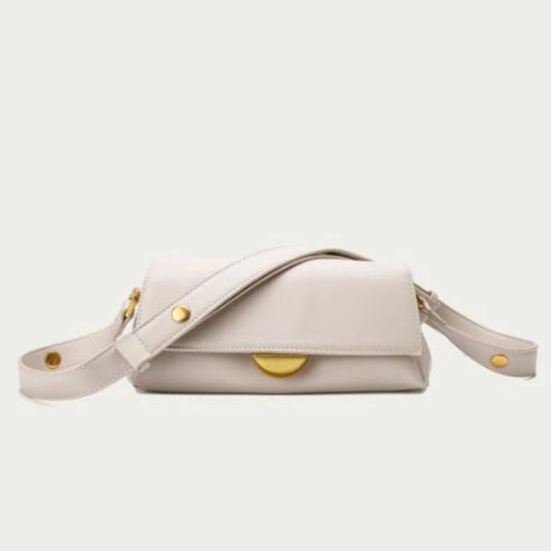 Leather Shoulder Bag for Women, Crossbody Bags, Multi Pockets, Adjustable Strap Purse, Luxury Handbag, Brand Design, Fashion