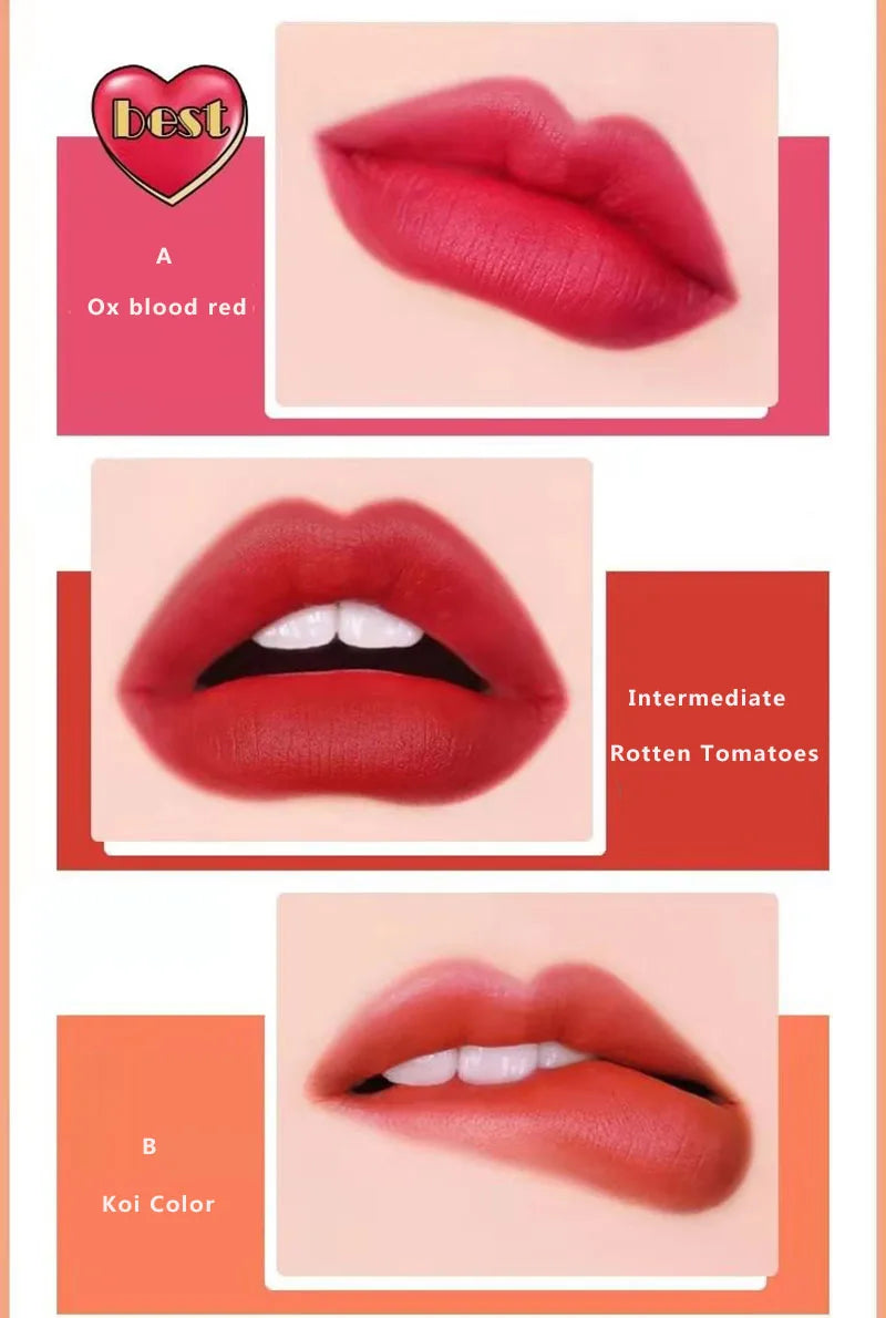 NEW Cosmetic Makeup Set Air Cushion Finishing Powder Face Powder Pearly Lustre Eyeliner Non-Stick Cup 3 Colors Lipstick Kit