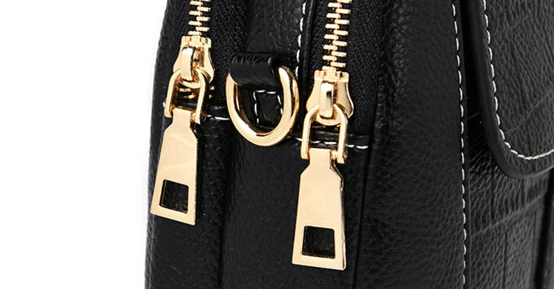 PU Leather Ladies Crossbody Messenger Bags Bolsa Women Handbag Bolsos Flap Vintage Small Shoulder Bags Phone Purse