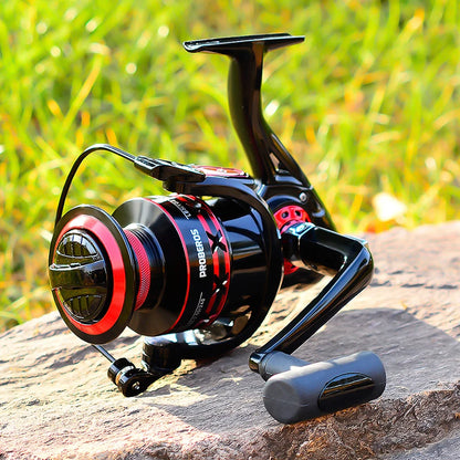 PROBEROS Spinning Reel 9-23KG Max Drag Fishing Reel 1000-8000 Series CNC Mechine Fishing Wheel Metal Spool Saltwater Carp Reel