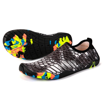 Unisex Shoes Swimming Water Yog Women Men Barefoot Outdoor Beach Sandals Upstream Aqua Shoes Nonslip River Sea Diving Sneakers