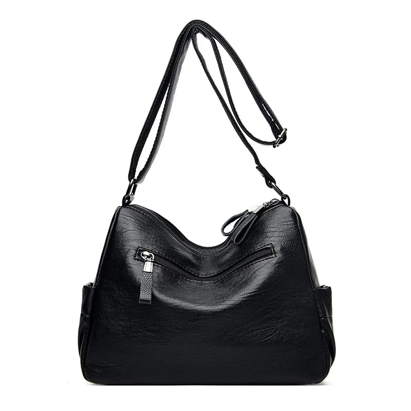 High Quality Leather Luxury Handbags Ladies Bag Designer Shoulder Crossbody Bags For Women 2024 New Bolsa Feminina Sac A Main