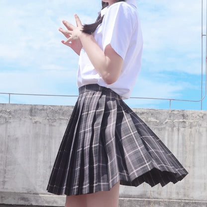 Japan Preppy Style Women's Navy Blue Coat Set Kawaii High School Class Girl Student Uniform Cute JK Blazer Clothing for Autumn