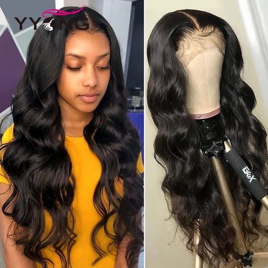 30 Inch Body Wave 13x4 13x6 Hd Transparent Lace Front Human Hair Wigs For Women 5x5 Closure Wig Pre Plucked  Lace Frontal Wig