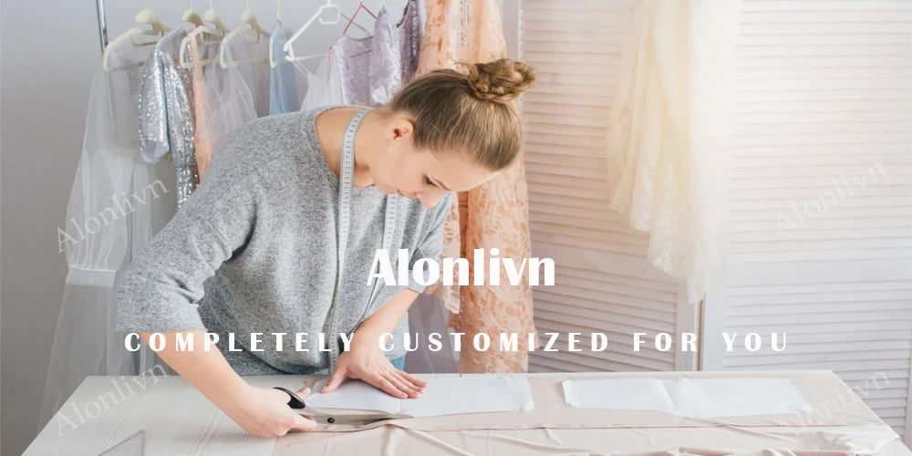 Alonlivn Custom Made Luxury Lace 2 In 1 Mermaid Wedding Dress Beading Embroidery Illusion Neck Trumpet Bridal Gowns