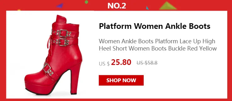 Platform Women's Sandals Summer Shoes White Red Black High Heels Ankle Strap Flip Flops Wedding Party Shoes Large Size 45 50