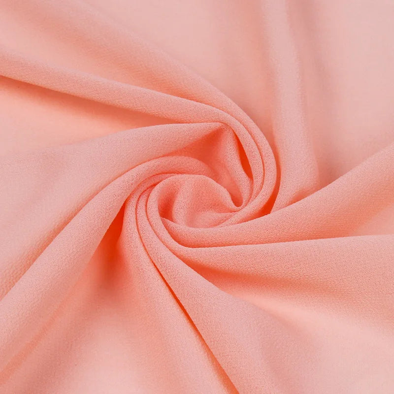New Fashion Women Solid Chiffon Headscarf Ready To Wear Instant Hijab Scarf Muslim Shawl Islamic Hijabs Arab Wrap Head Scarves
