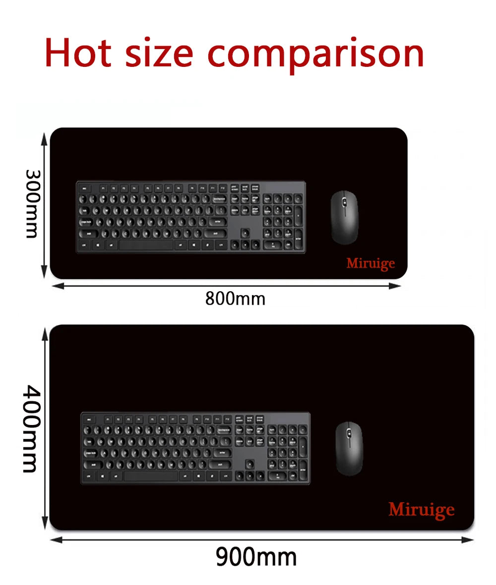 Pixel Keyboards Office Mouse Ped Computer Table Mat Mouse Mats Deskpad Desktop Accessories Big Mousepepad Computer Mat Playmat