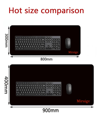 Pixel Keyboards Office Mouse Ped Computer Table Mat Mouse Mats Deskpad Desktop Accessories Big Mousepepad Computer Mat Playmat