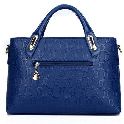 Multifunction 4pcs/Set Women Bag PU Leather Luxury Designer Bags Handbag Messenger Bag Shoulder Bag Wallet Bags Storage Bag