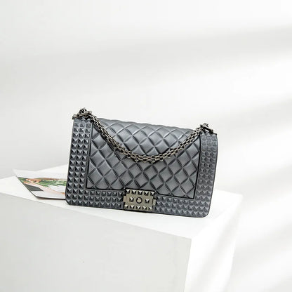 SGARR Fashion Women PVC Messenger Bags High Quality Chain Ladies Handbags Crossbody Bag 2024 Luxury Deisgner Female Shoulder Bag