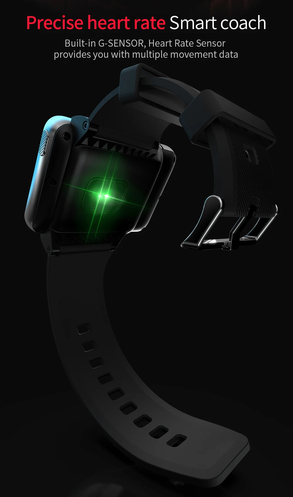 LOKMAT APPLLP MAX-NEW 4G LTE Smartwatch 2.8" Touch Screen WiFi Dual Camera Video Call Heart Rate Monitor Smart Watch for Android