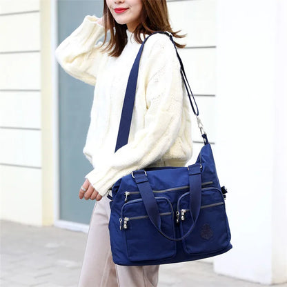 New Arrival Sale Women Shoulder Bag Ladies Handbags Female Travel Messenger Bag Waterproof Nylon Bags Large Pocket Bolsas