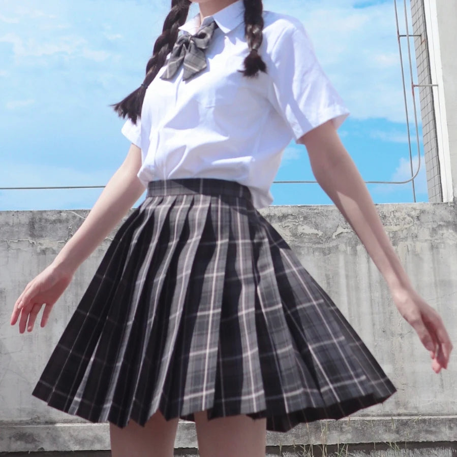 Japan Preppy Style Women's Navy Blue Coat Set Kawaii High School Class Girl Student Uniform Cute JK Blazer Clothing for Autumn