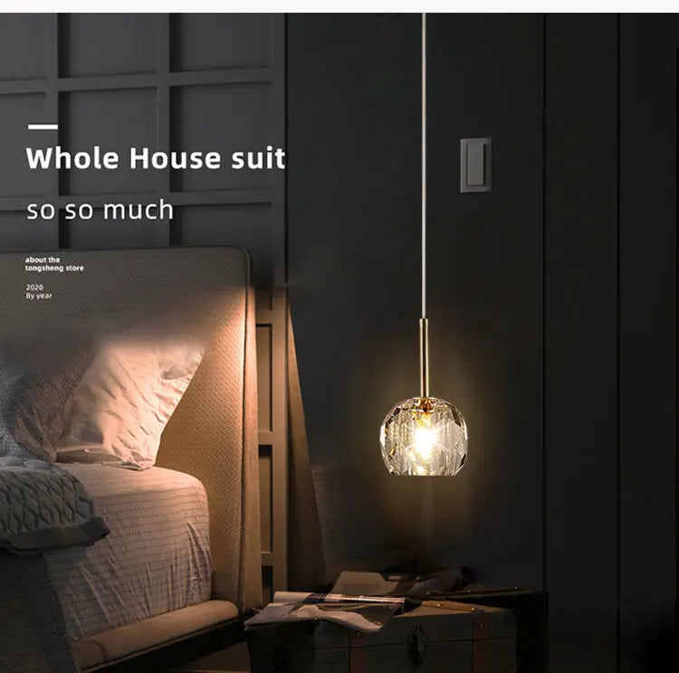 For Home Pendant Lamps Indoor Living Dining Room Bedroom Besides Chandelier Lights Decorative Led Modern Nordic Simple Lighting