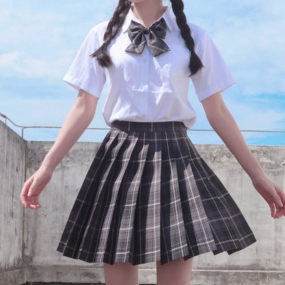 Japan Preppy Style Women's Navy Blue Coat Set Kawaii High School Class Girl Student Uniform Cute JK Blazer Clothing for Autumn