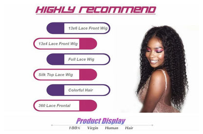 Dark Brown Layered Cut Lace Front Human Hair Wigs With Bangs For Women Brazilian Remy Scalp Silk Top Lace Frontal Fringe Wigs