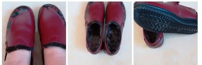 Genuine Leather Ballet Flats Shoes Women Vintage Luxury High Quality Loafers Women's Moccasins Casual Elegant Ladies Wide Shoes
