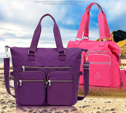 New Arrival Sale Women Shoulder Bag Ladies Handbags Female Travel Messenger Bag Waterproof Nylon Bags Large Pocket Bolsas