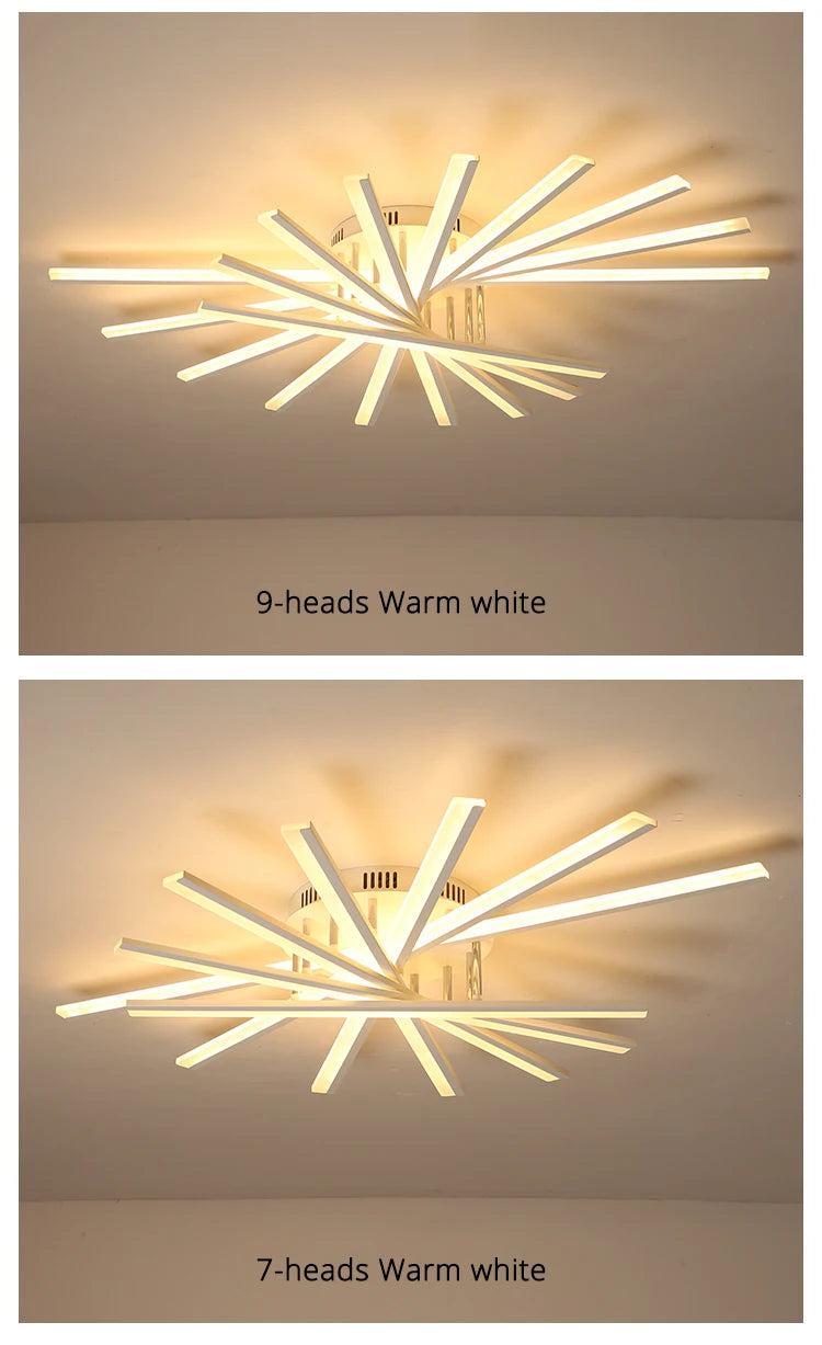 Simple New Modern LED Ceiling Chandelier Indoor Lighting For Living Room Bedroom Corridor Hall Aisle Lamps Lustre Lights fixture