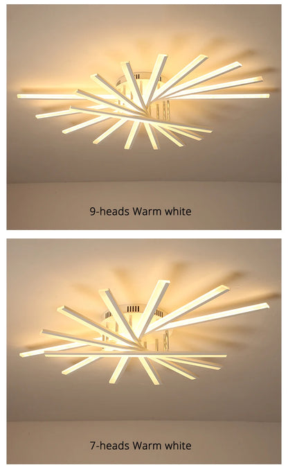 Simple New Modern LED Ceiling Chandelier Indoor Lighting For Living Room Bedroom Corridor Hall Aisle Lamps Lustre Lights fixture