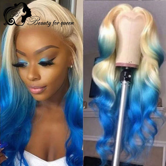 HD Transparent Lace Frontal Wig Brazilian Hair Pre Plucked Wigs With BabyHair Remy Lace Front Wig 180% Wigs For Women Human Hair