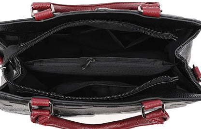PU Leather Casual Crossbody Bags for Women Ladies Luxury Designer Tote Handbag Female Large Capacity Travel Shoulder Bag Sac