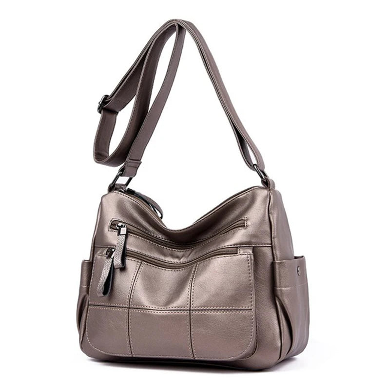 High Quality Leather Luxury Handbags Ladies Bag Designer Shoulder Crossbody Bags For Women 2024 New Bolsa Feminina Sac A Main
