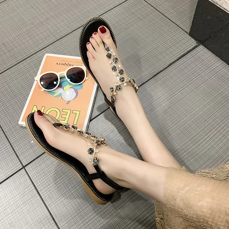 Fashion Women Sandals for 2026 Luxury Shoes Women Designers Beach Sandals Platform Ladies Shoes Light Breathable Roman Shoes